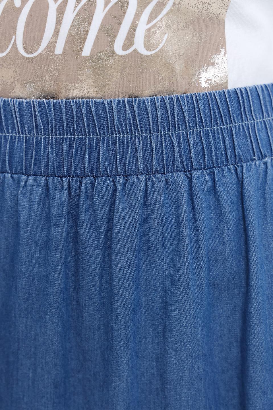 Юбка джинсовая Just Valeri ярусная