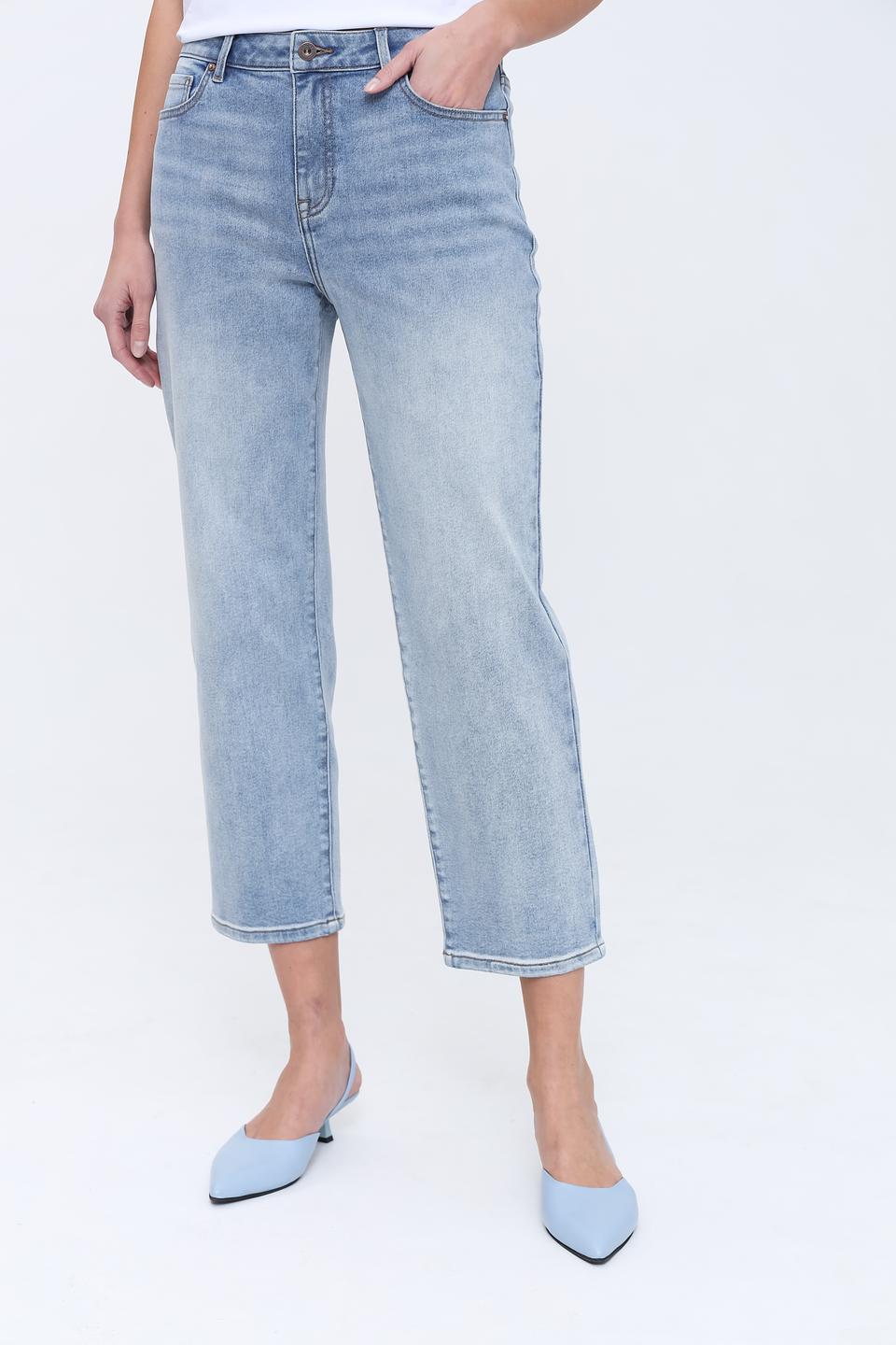 Джинсы Pezzo с укороченным шаговым швом