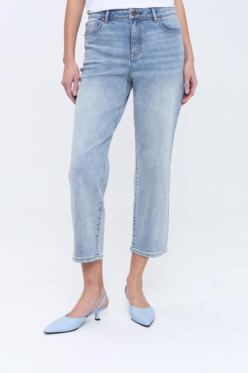 Джинсы Pezzo с укороченным шаговым швом