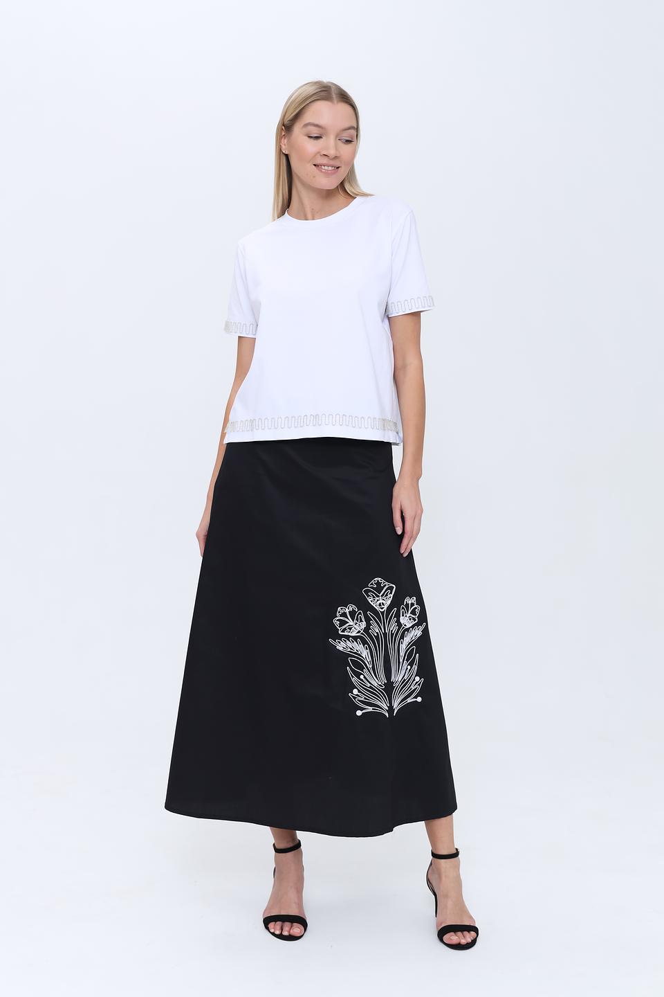 Футболка Pezzo с декоративной отделкой