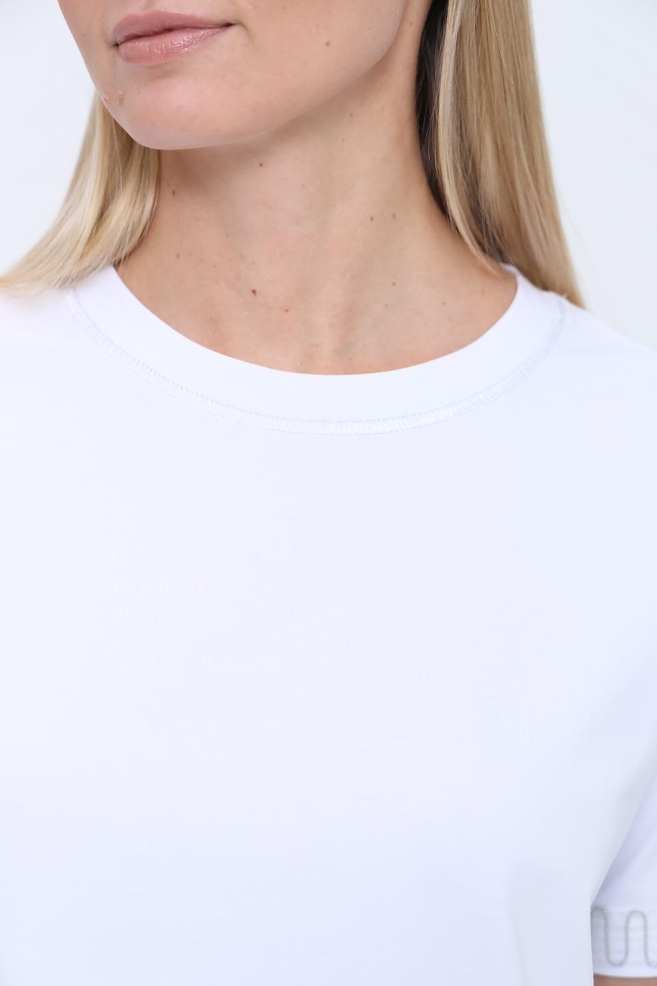 Футболка Pezzo с декоративной отделкой