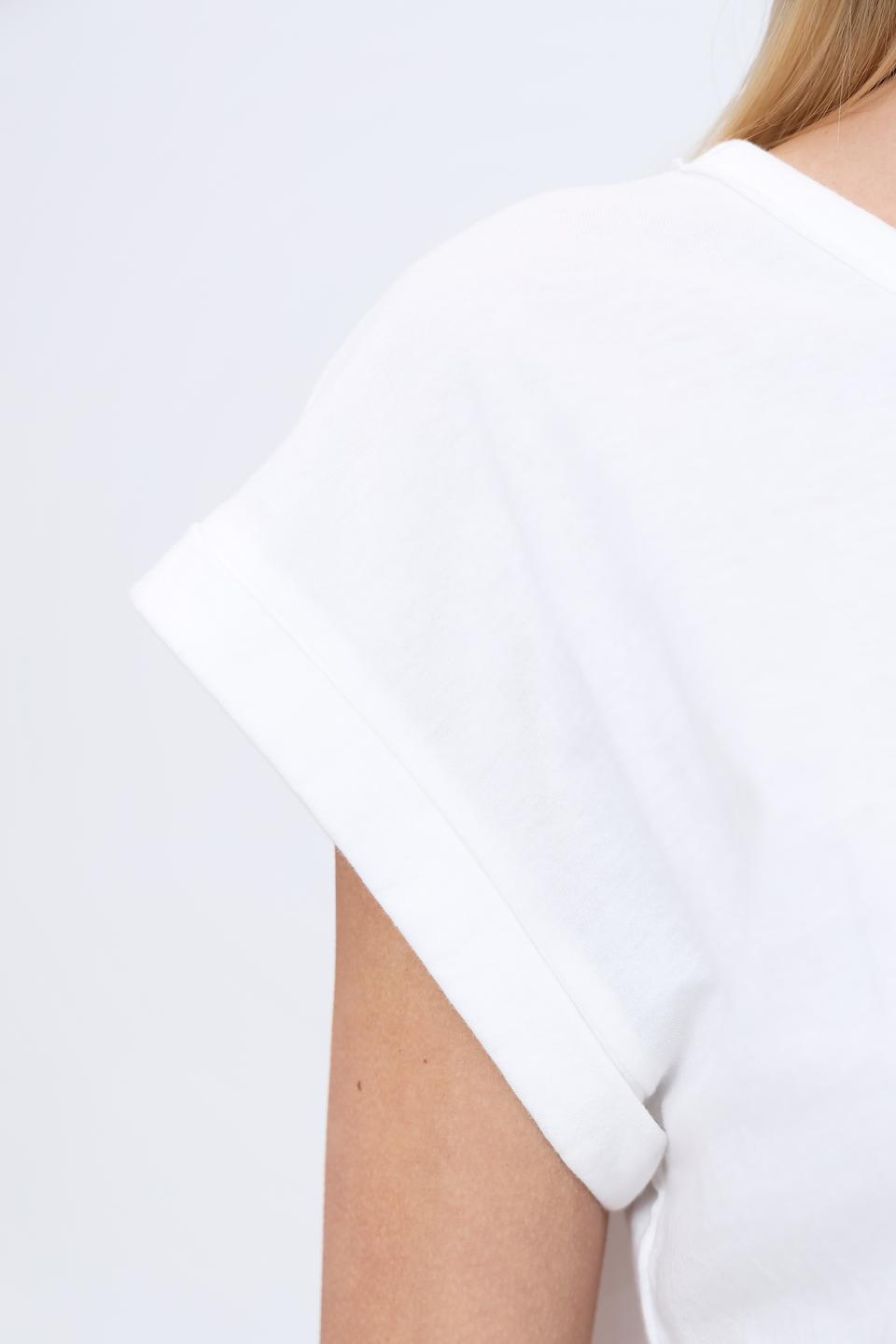 Футболка Pezzo с принтом белый