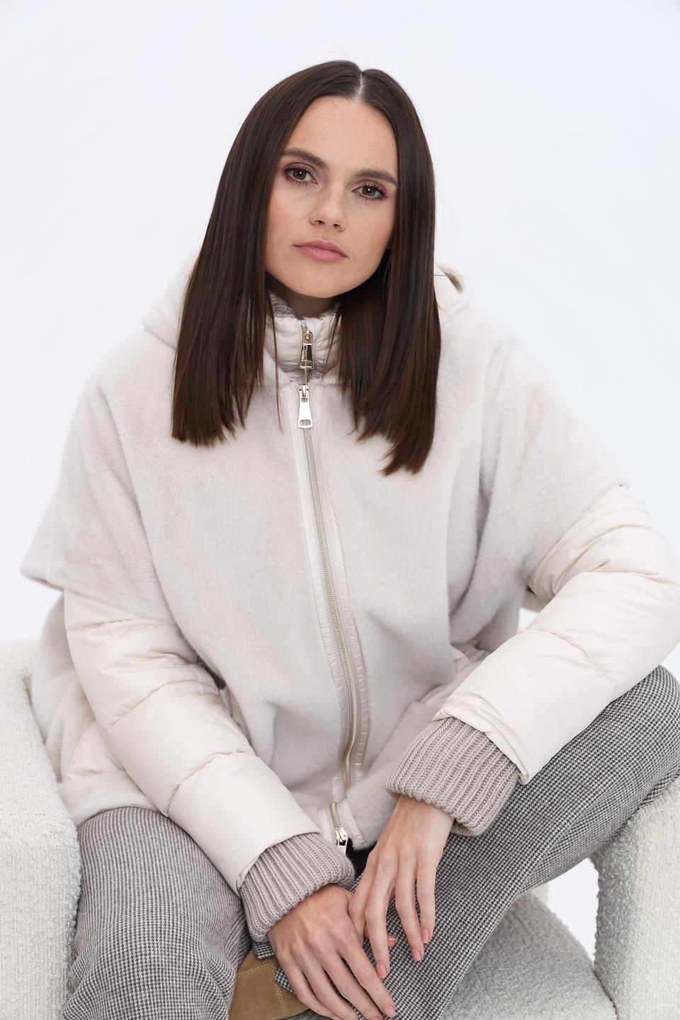 Куртка White Label степлёная бежевая