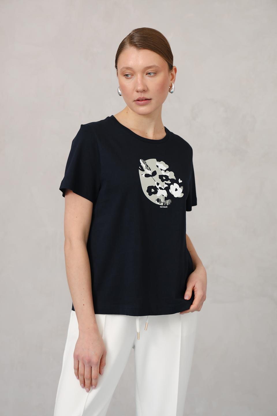 Футболка Tom Tailor с принтом