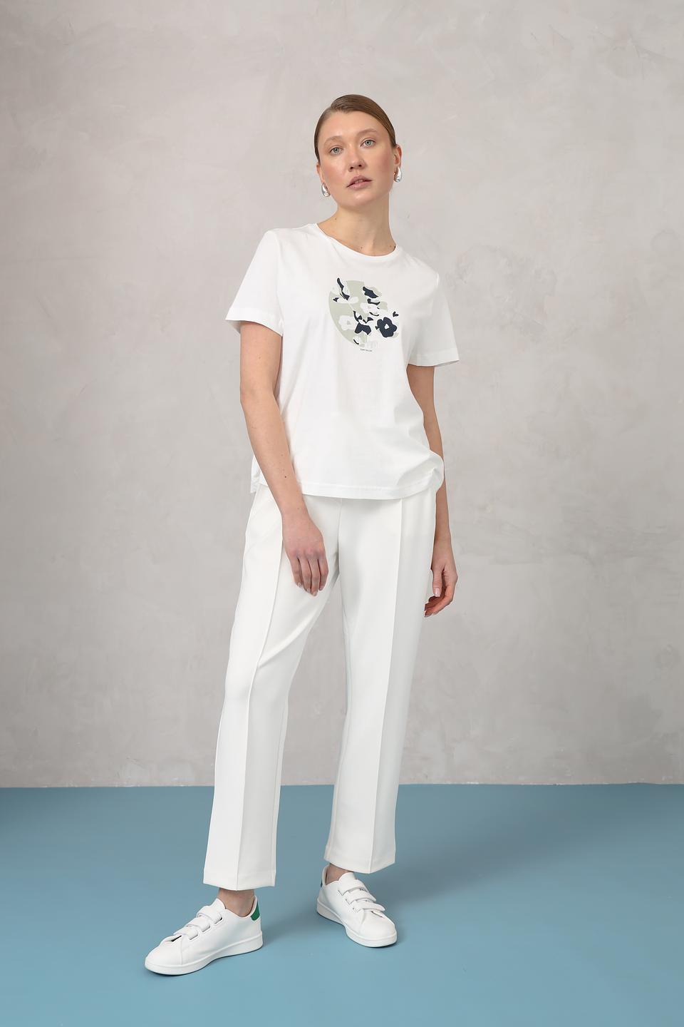 Футболка Tom Tailor с цветочным принтом