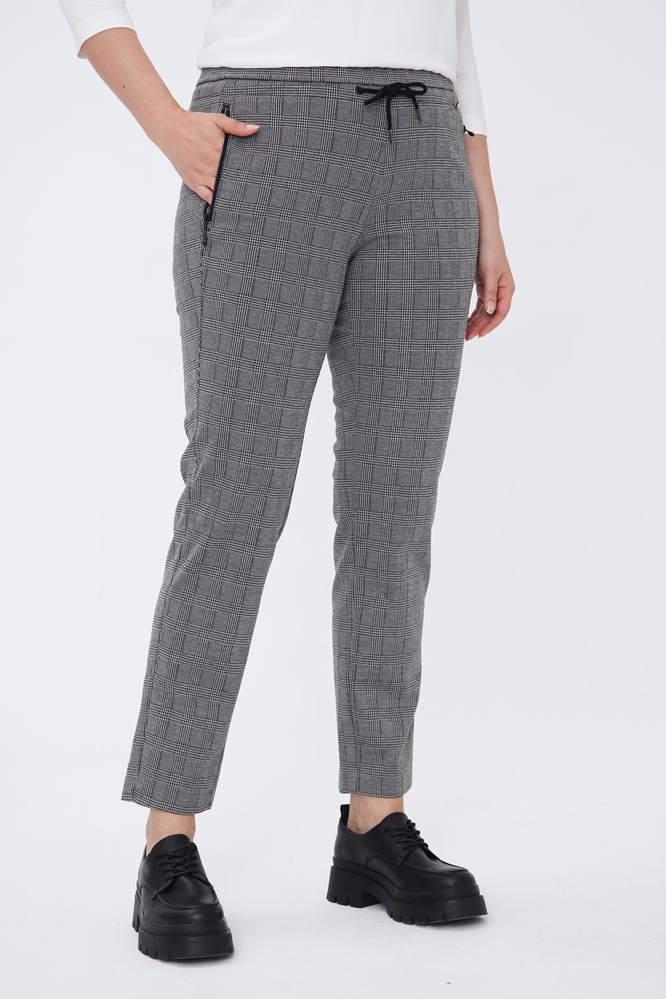 Брюки Relaxed by Toni в клетку