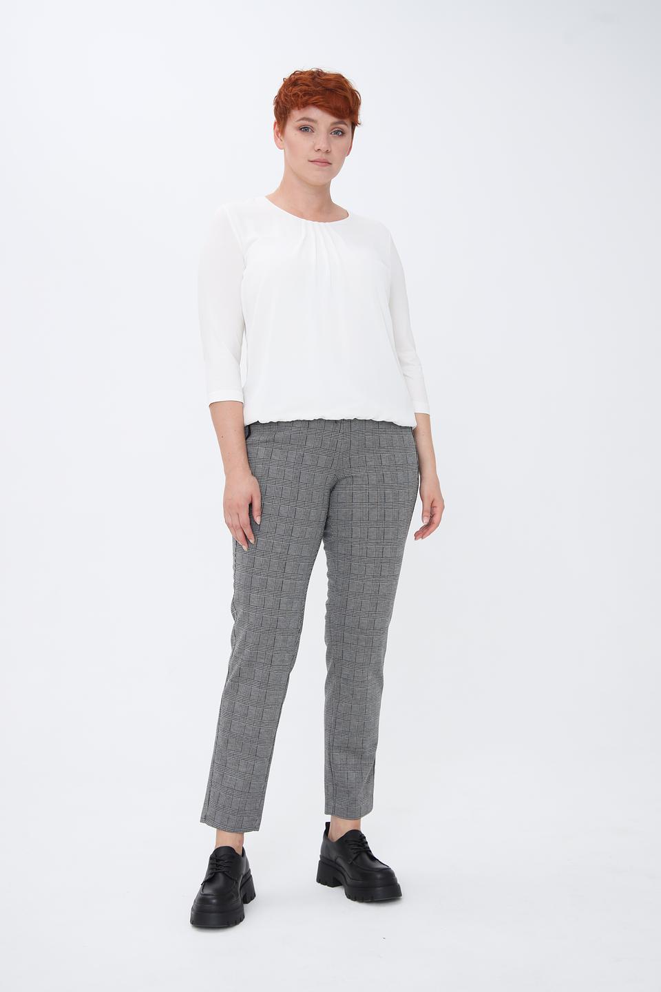 Брюки Relaxed by Toni в клетку