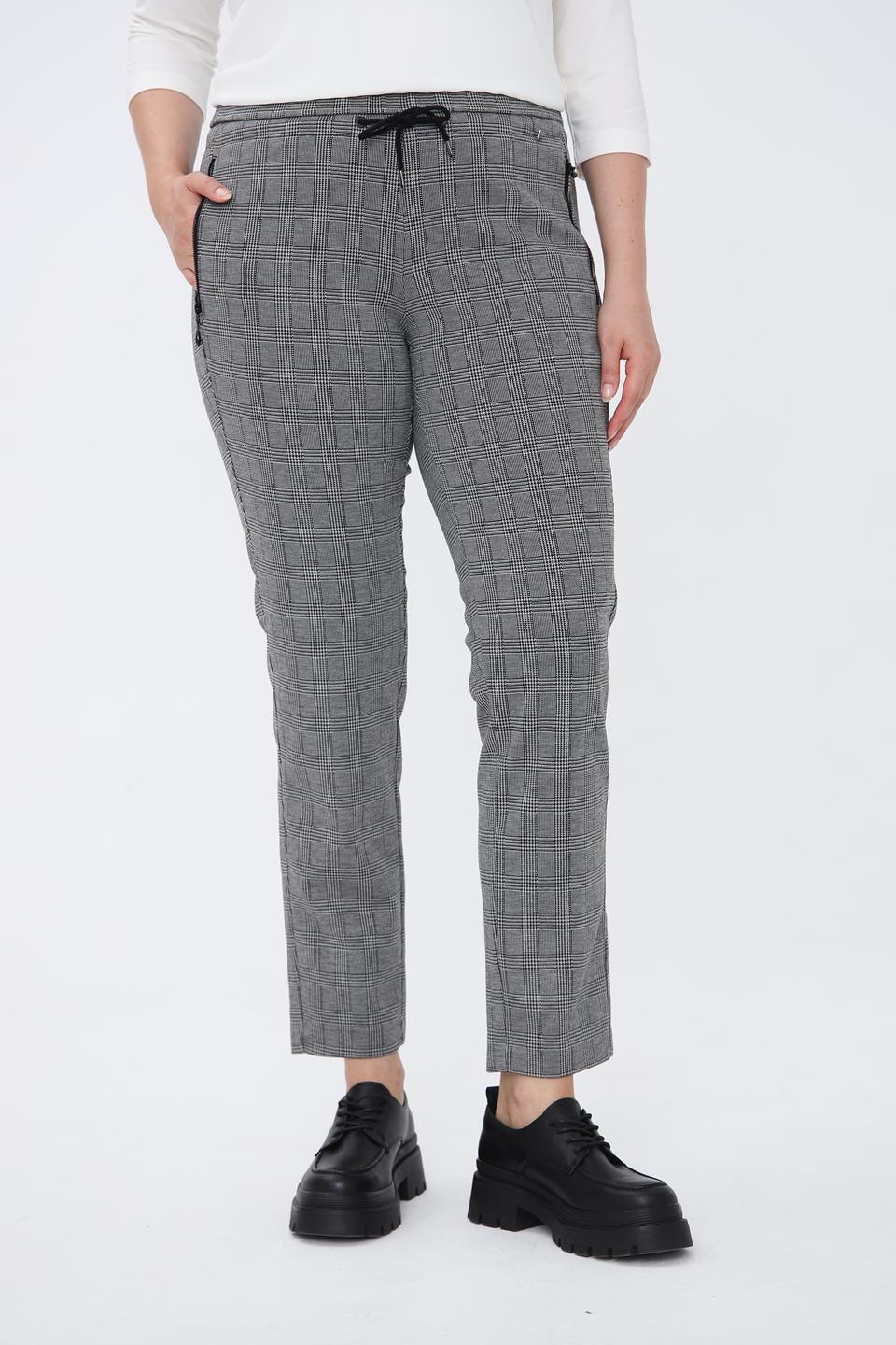 Брюки Relaxed by Toni в клетку