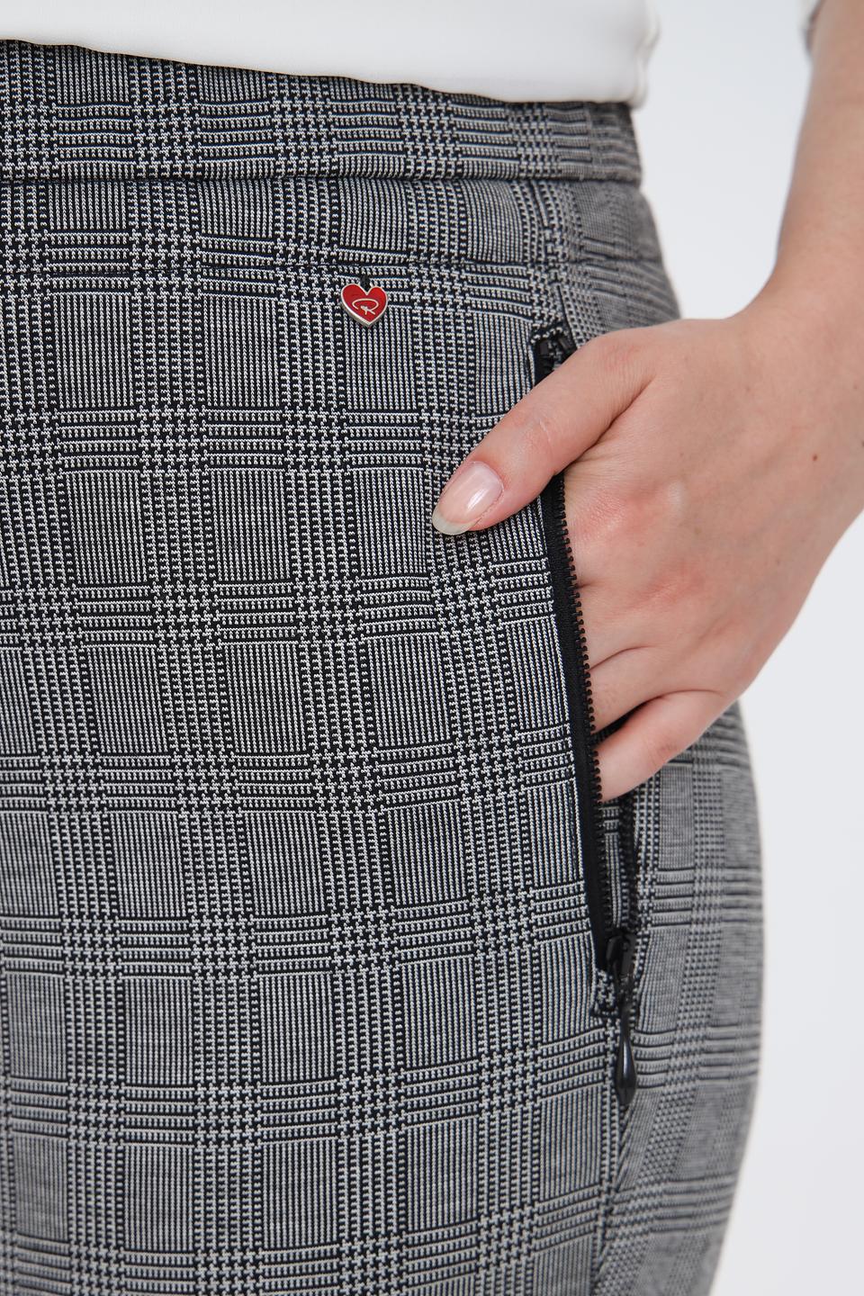 Брюки Relaxed by Toni в клетку