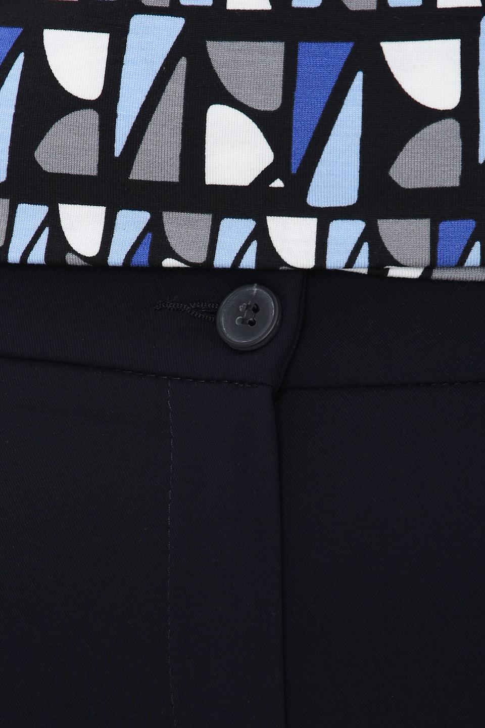 Брюки Relaxed by Toni прямые, темно-синие