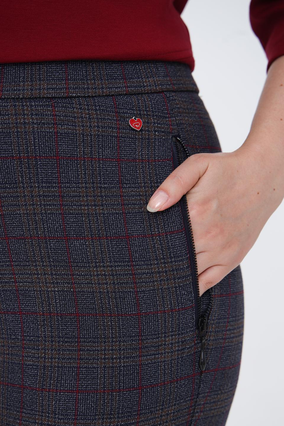 Брюки Relaxed by Toni в клетку