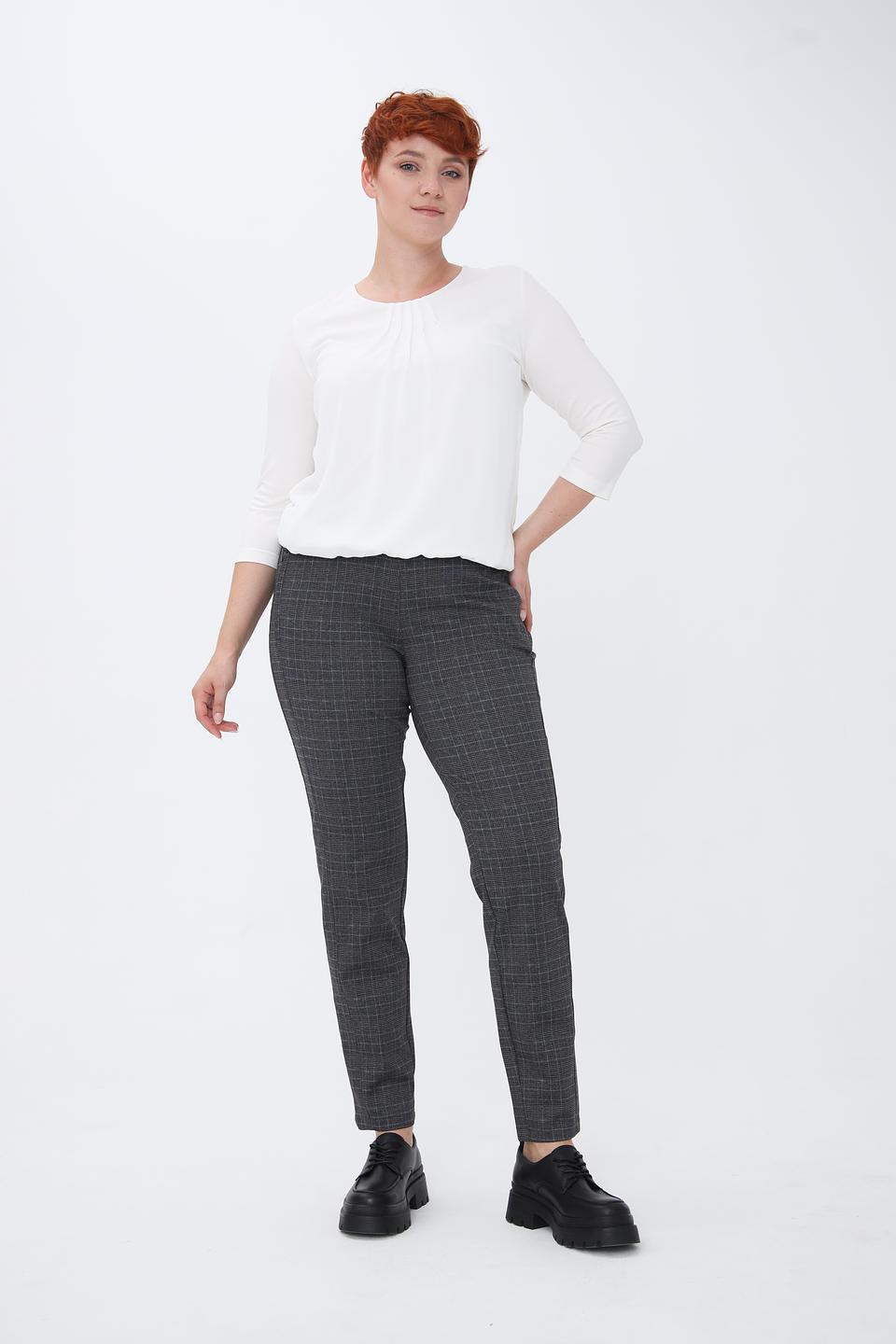 Брюки Relaxed by Toni в клетку