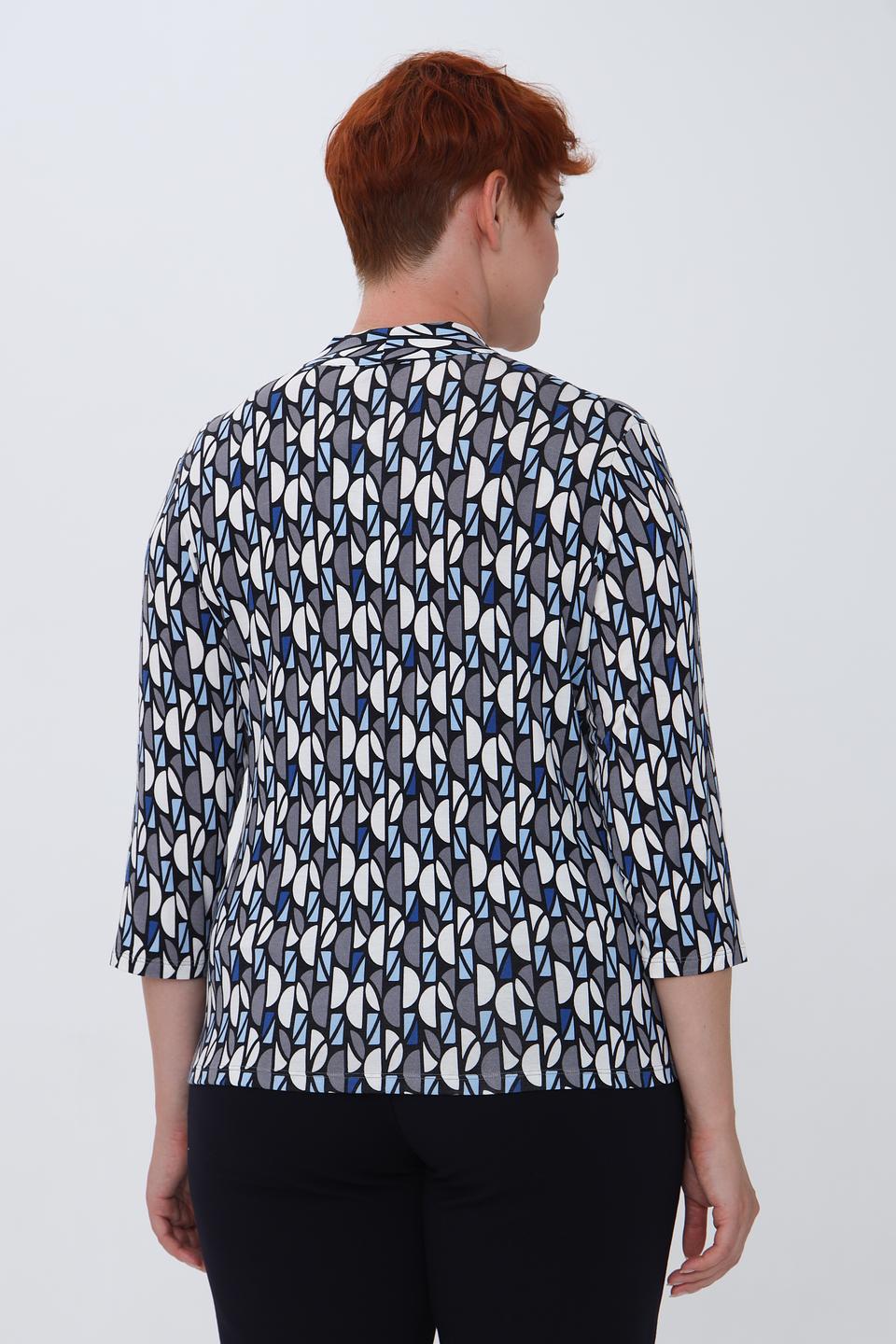Блуза Lebek с геометрическим принтом