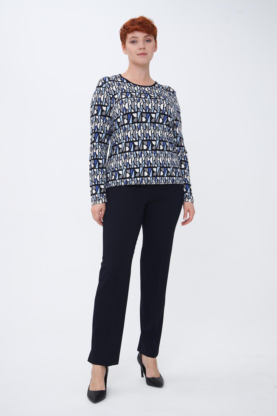 Блуза Lebek с геометрическим принтом