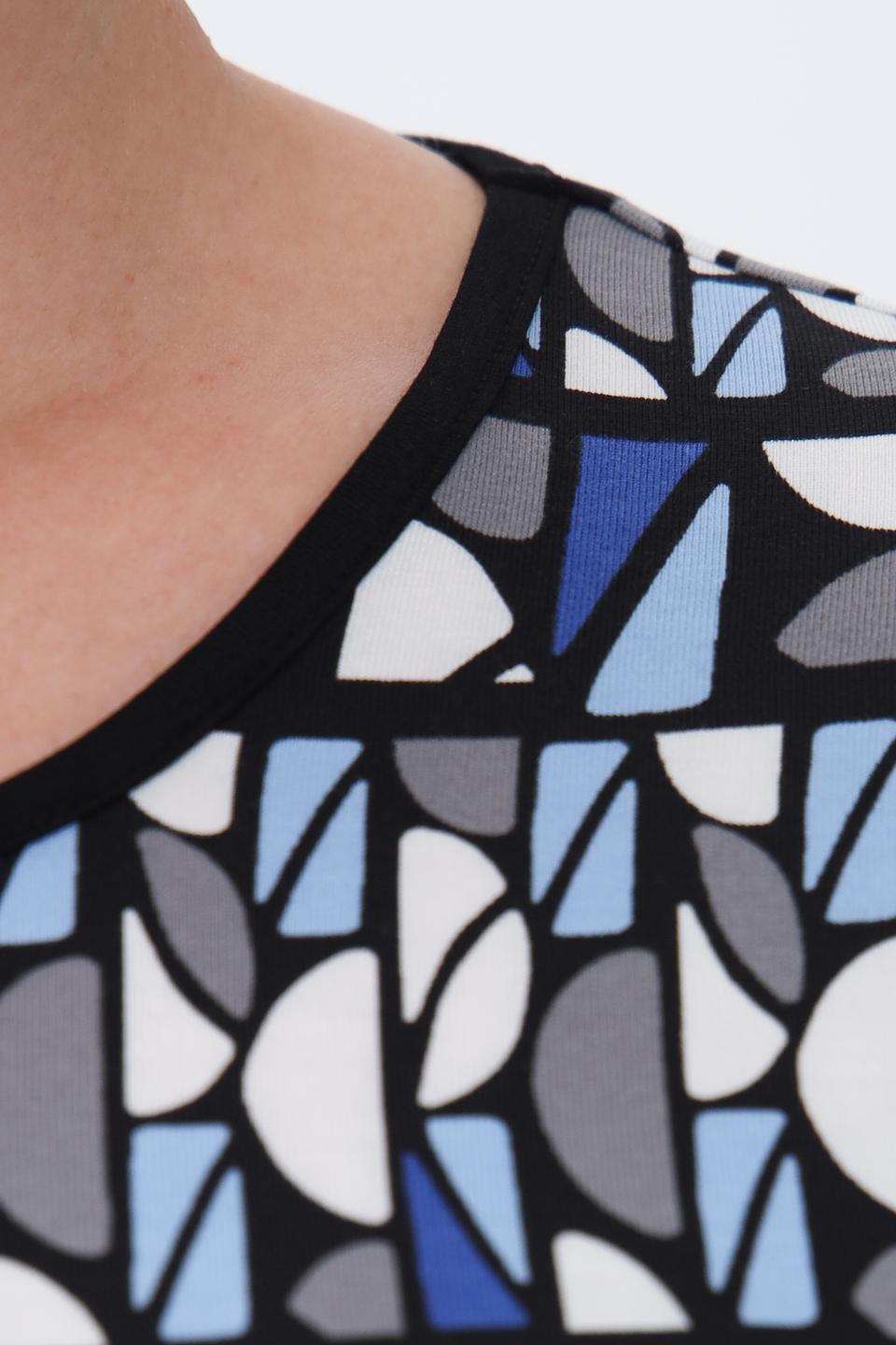 Блуза Lebek с геометрическим принтом