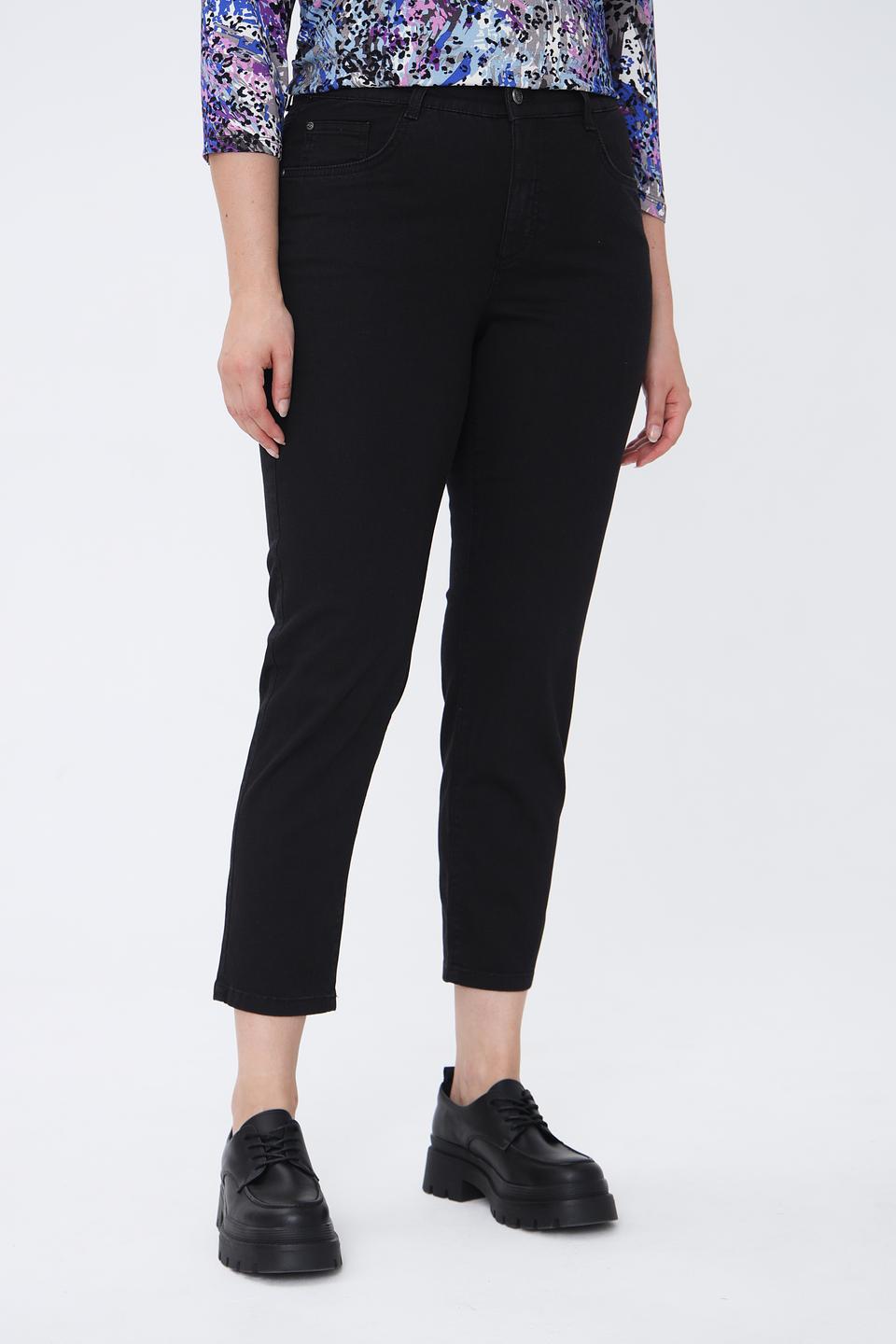 Джинсы слим Rabe collection чёрные