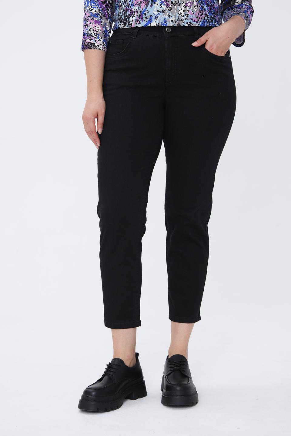 Джинсы слим Rabe collection чёрные