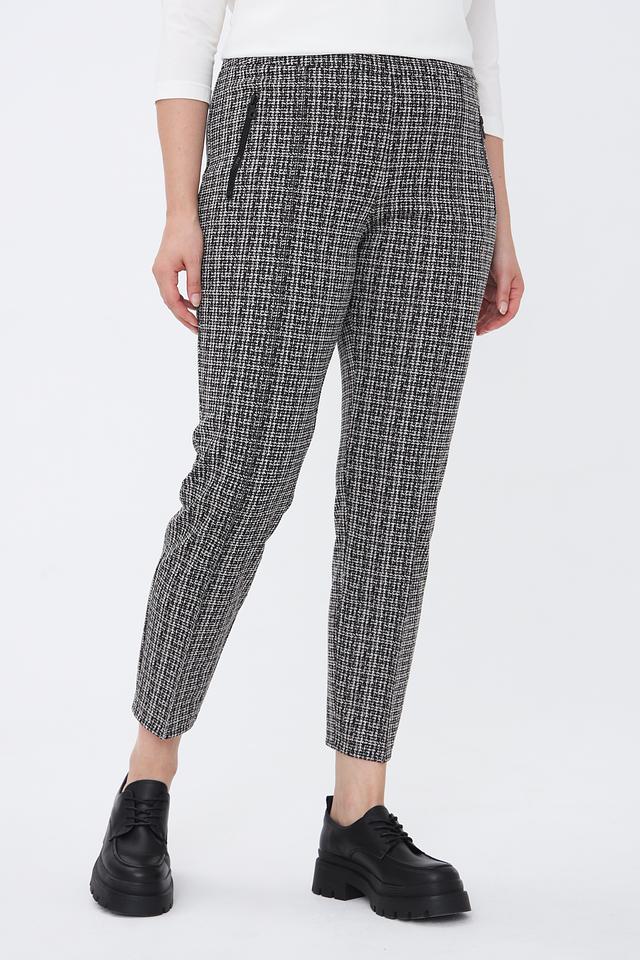 Брюки Lecomte в клетку