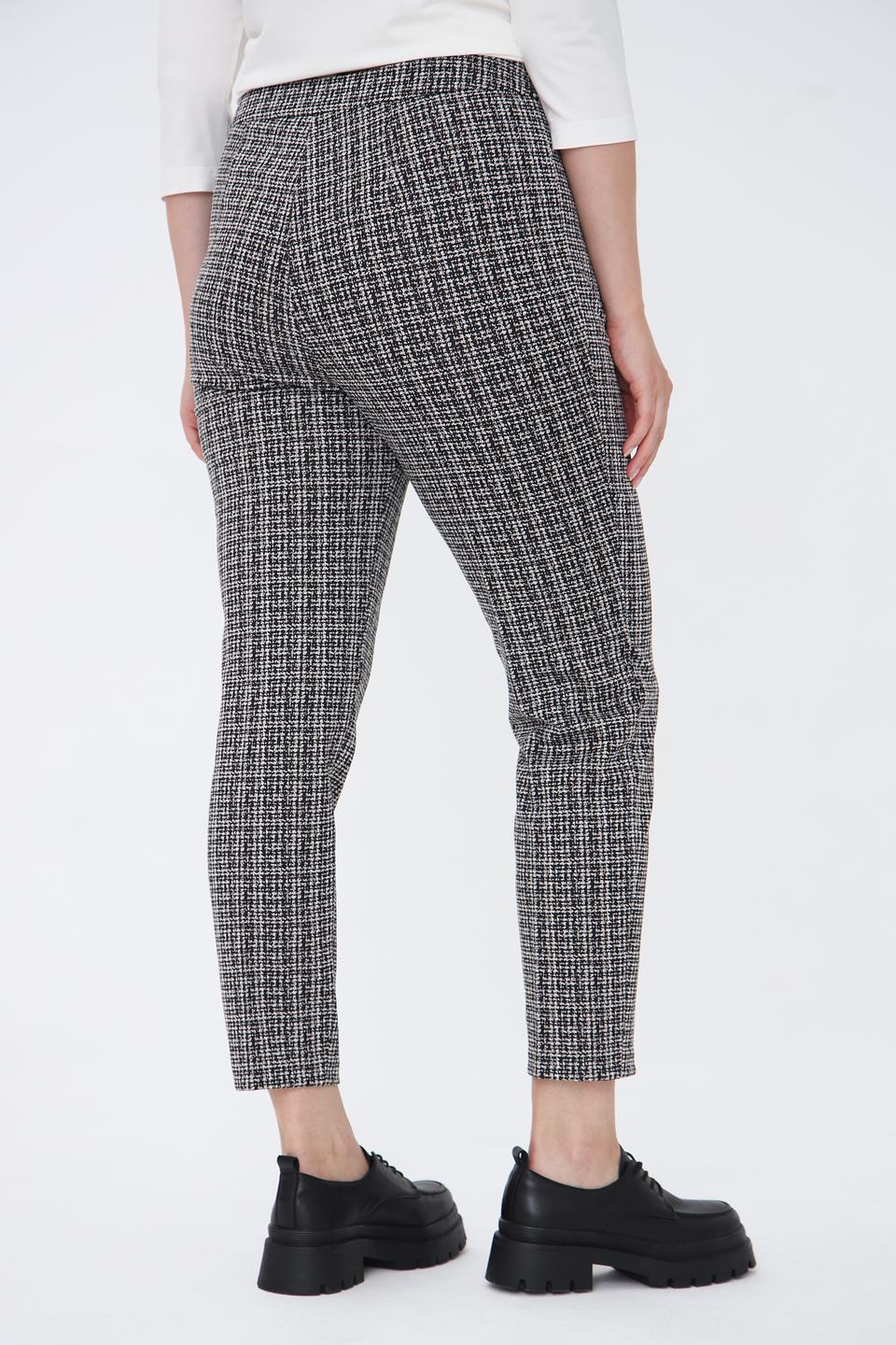 Брюки Lecomte в клетку