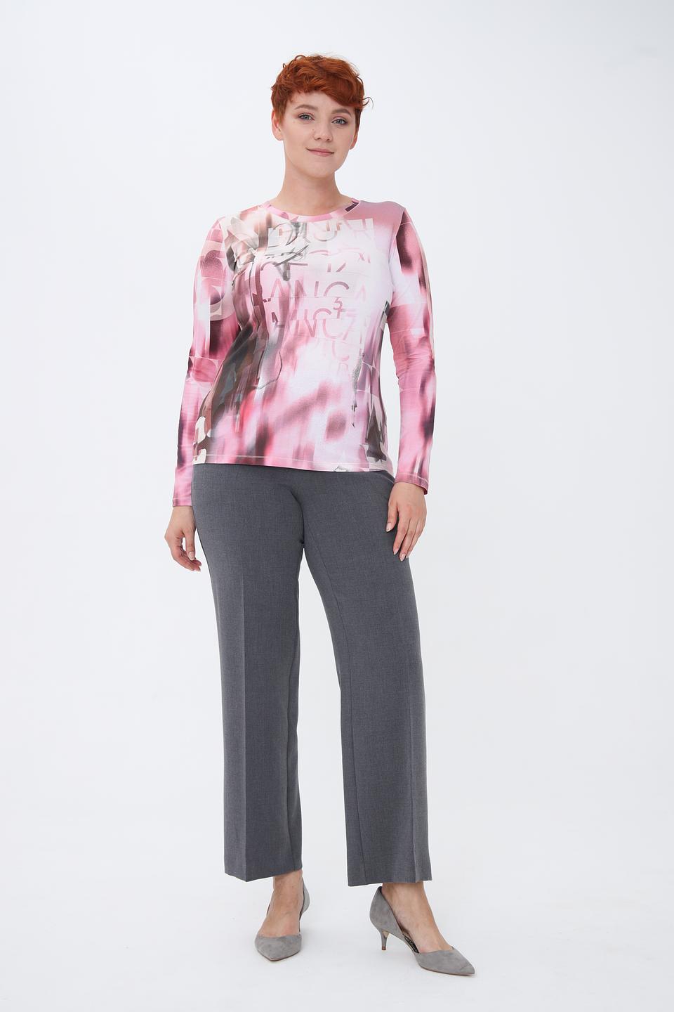 Лонгслив Lecomte с абстрактным принтом