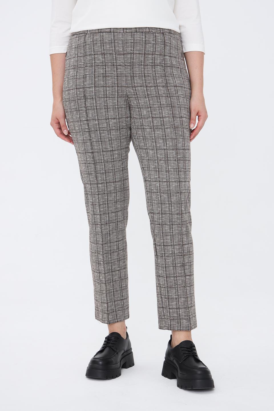 Брюки Lecomte в клетку