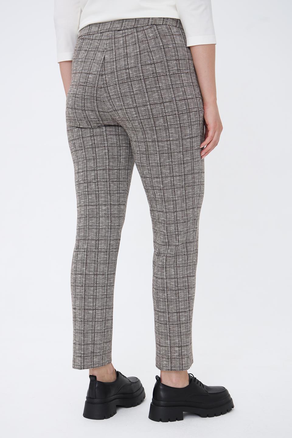 Брюки Lecomte в клетку