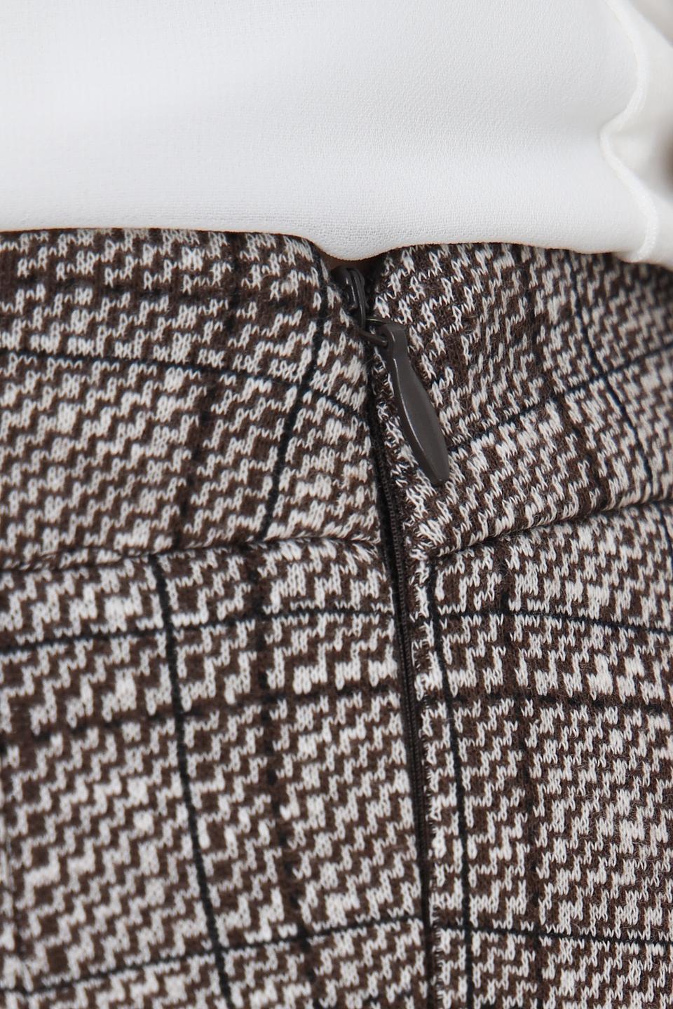 Брюки Lecomte в клетку