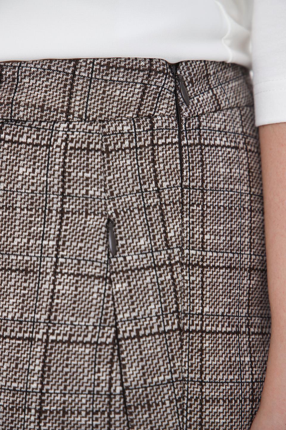 Брюки Lecomte в клетку