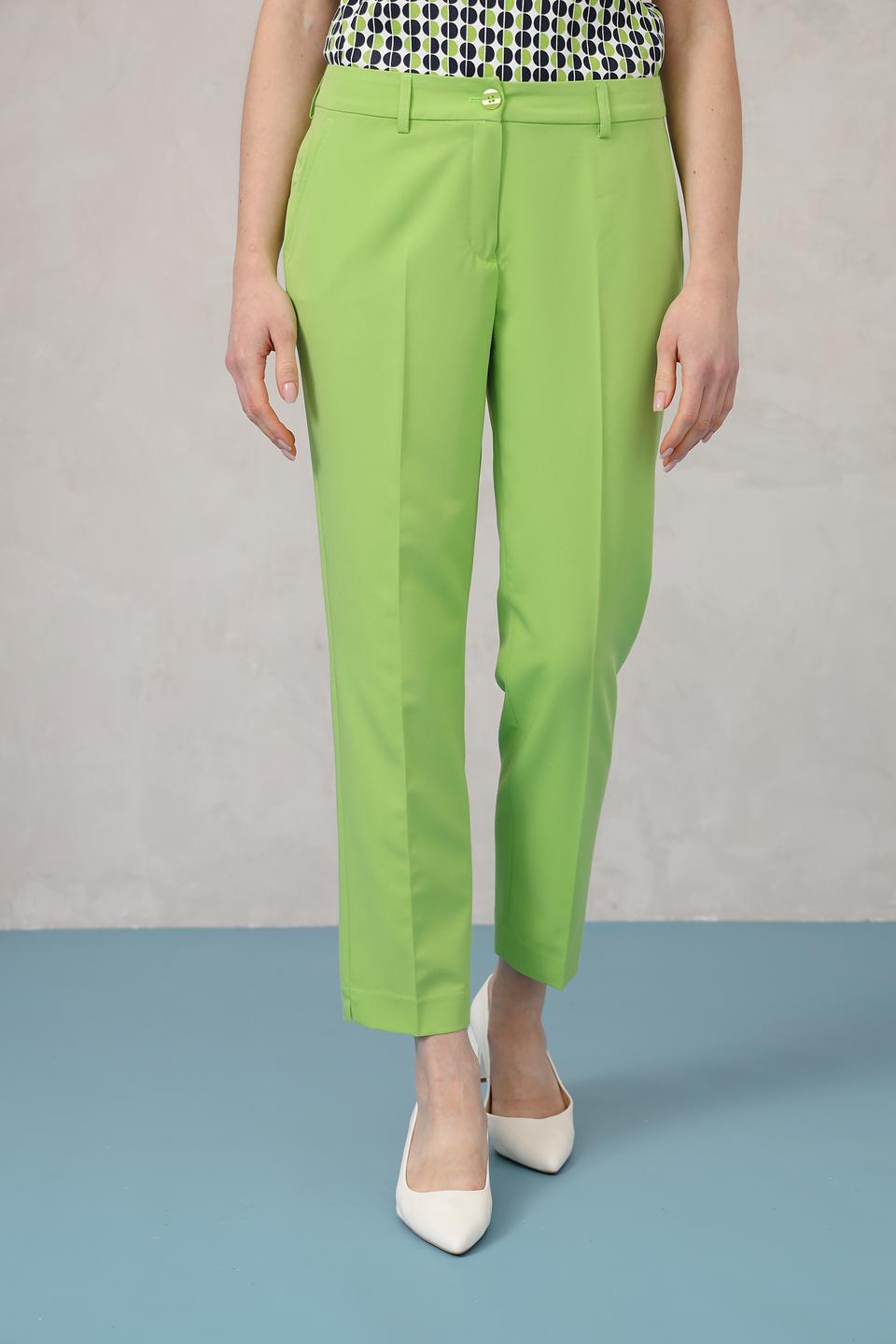 Брюки классические Olsen лайм
