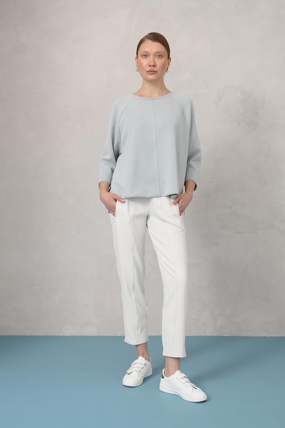 Пуловер Rich and Royal голубой