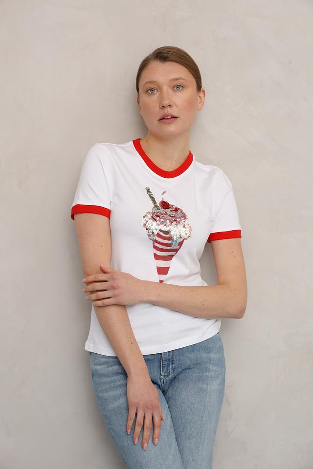 Футболка Rich and Royal с принтом