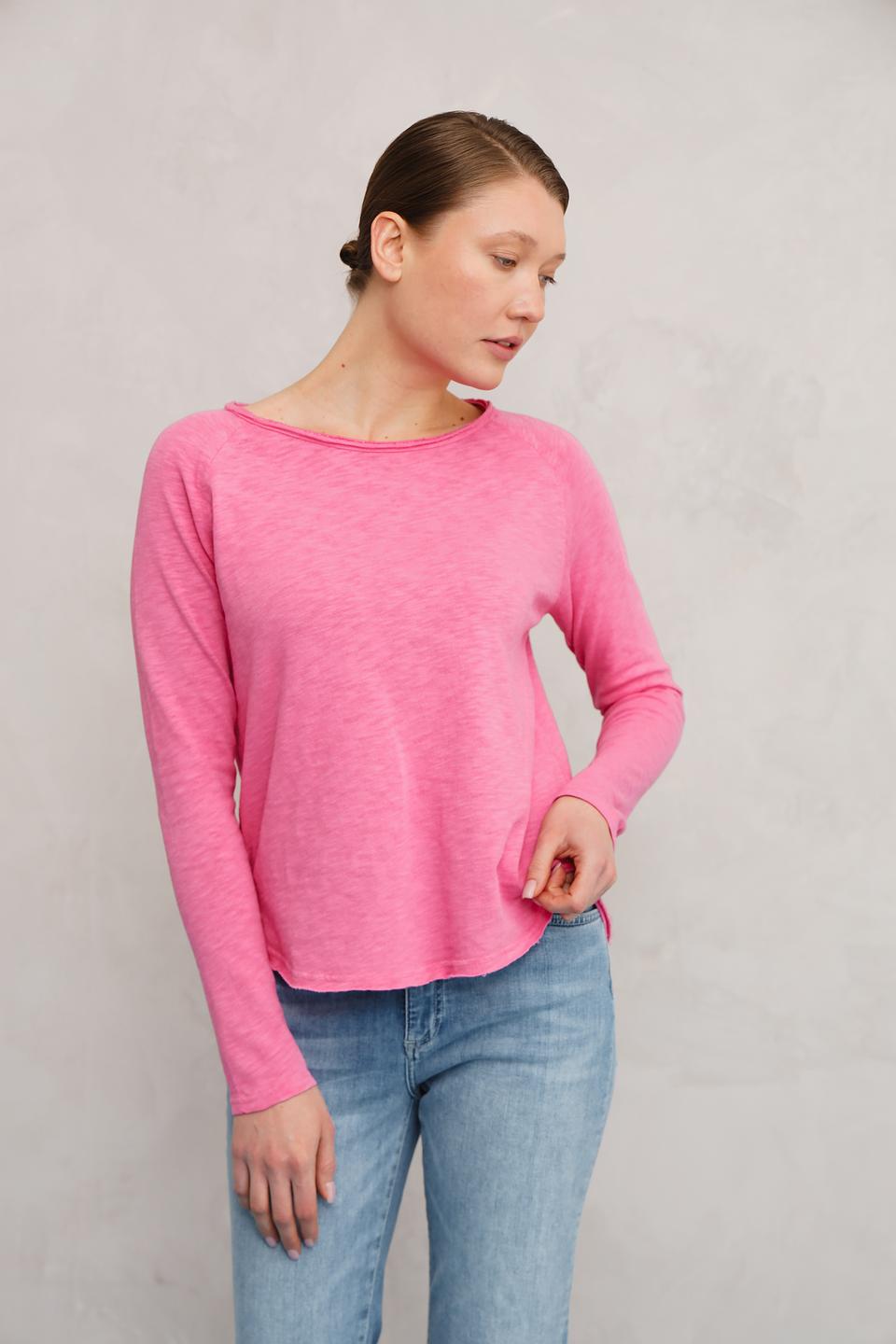 Лонгслив Rich and Royal розовый