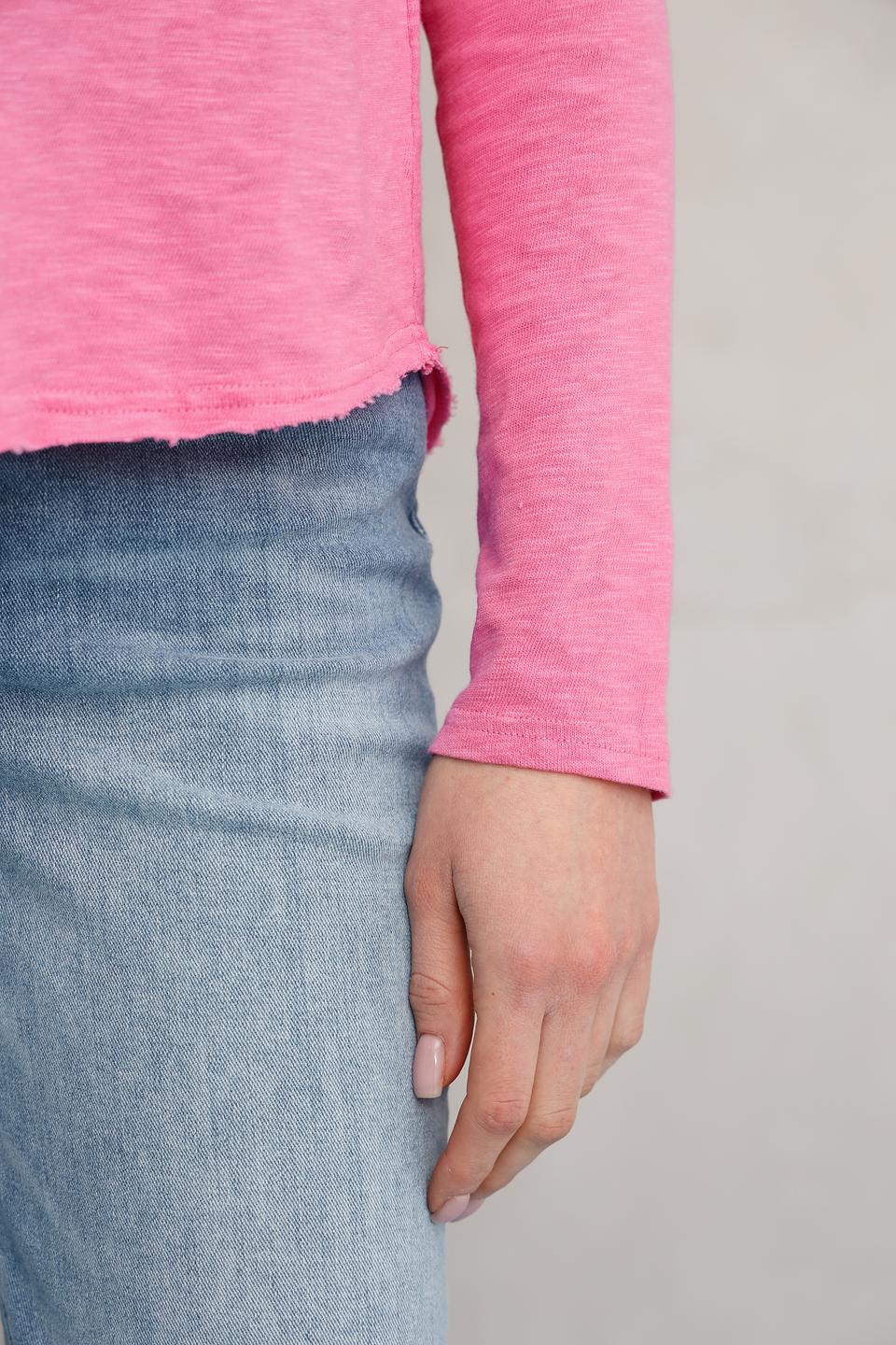 Лонгслив Rich and Royal розовый