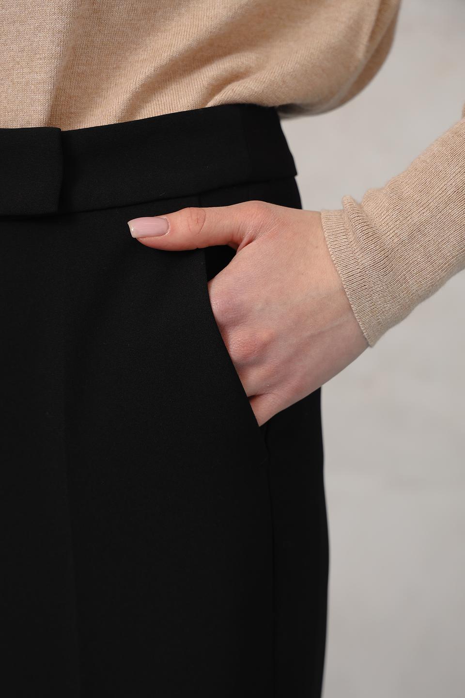 Брюки палаццо Luisa Cerano чёрные