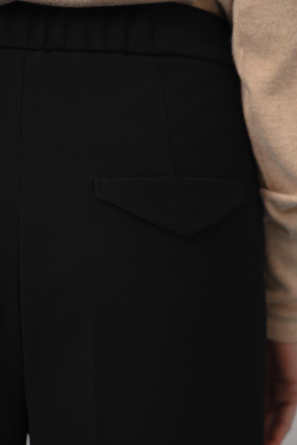 Брюки палаццо Luisa Cerano чёрные