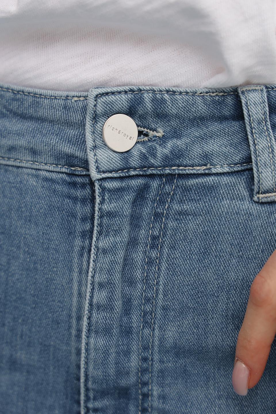 Джинсы Rich and Royal голубые