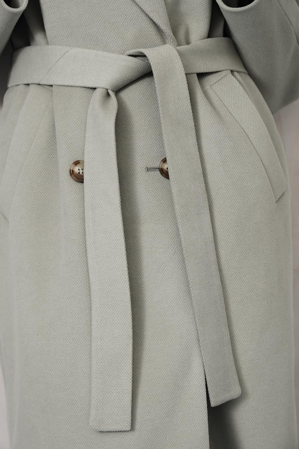 Пальто Electra style светло-серое