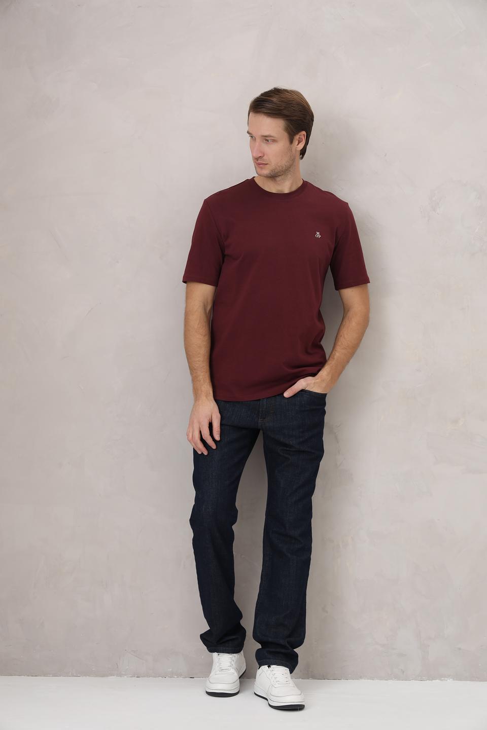 Футболка Marc O Polo бордовая