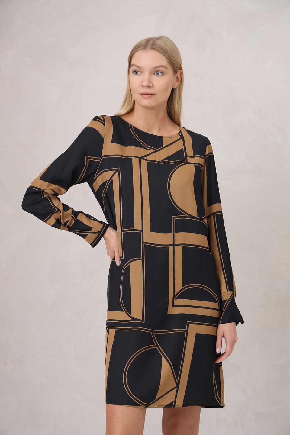 Платье Marc O Polo с геометрическим принтом