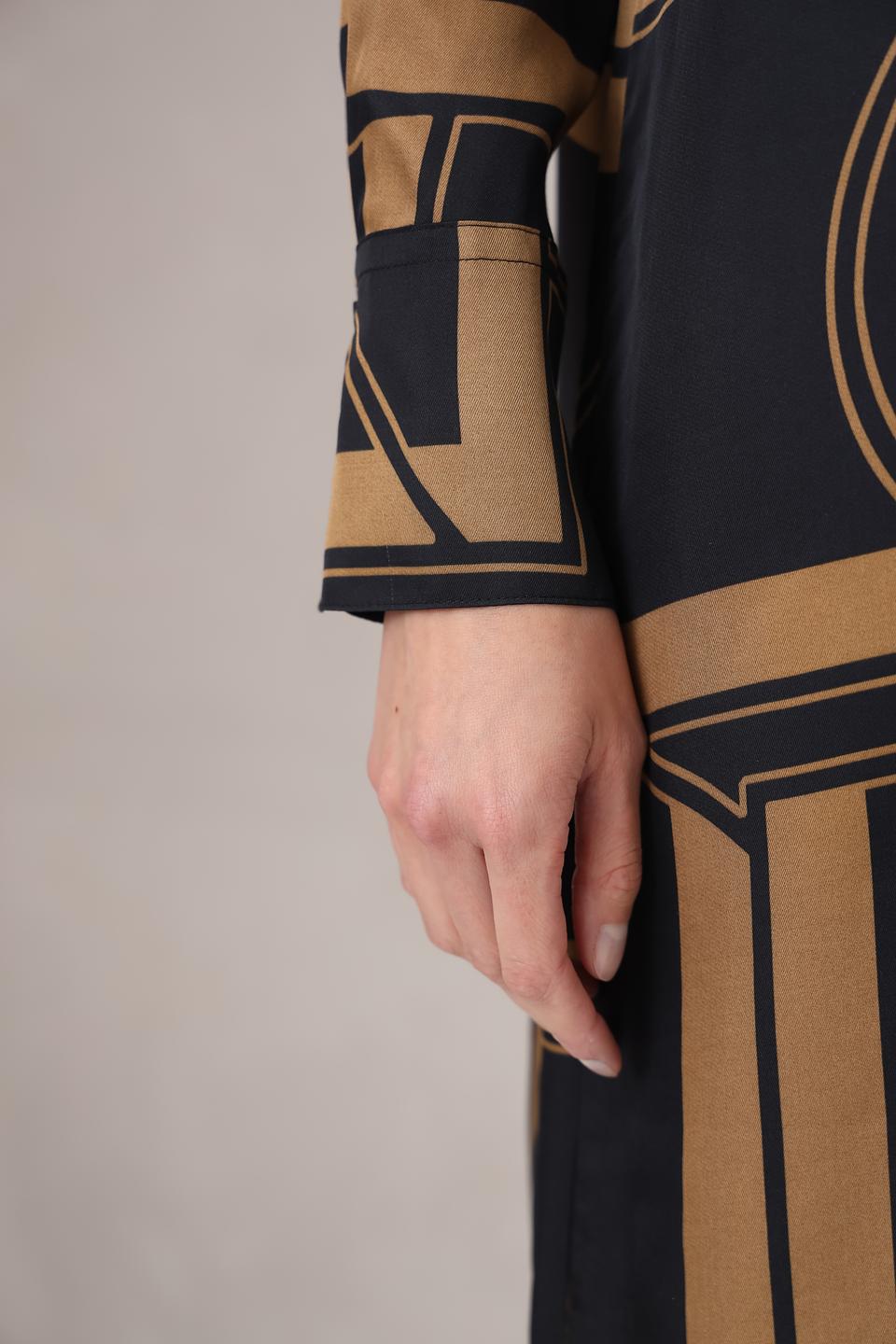 Платье Marc O Polo с геометрическим принтом