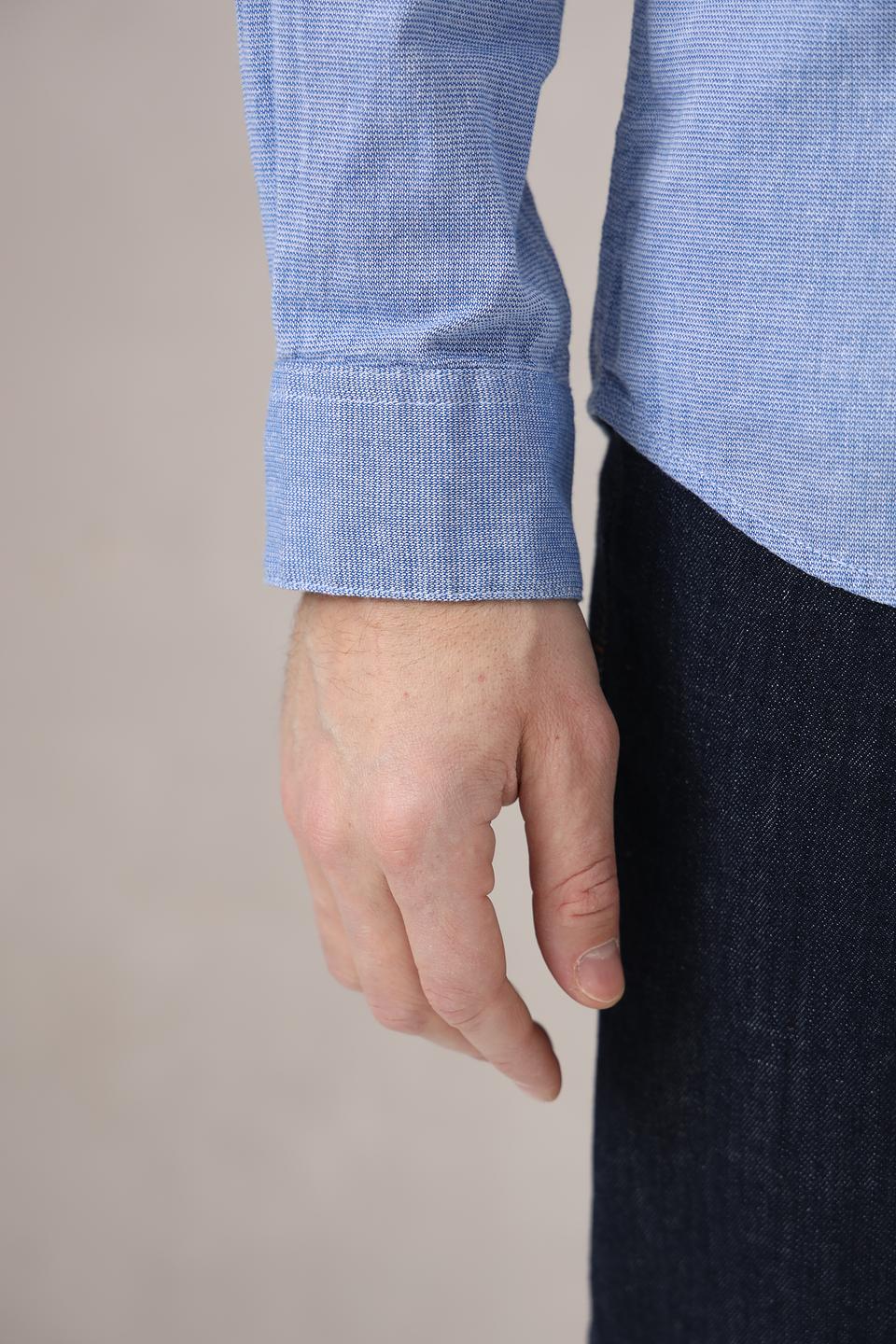 Рубашка дл Tom Tailor голубая