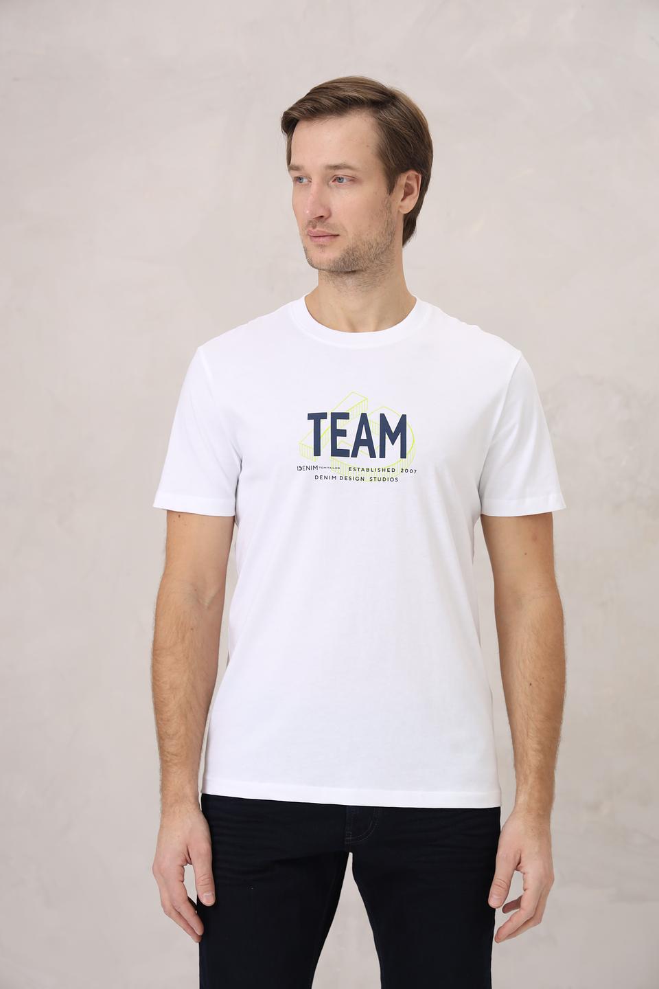 Футболка Tom Tailor denim white