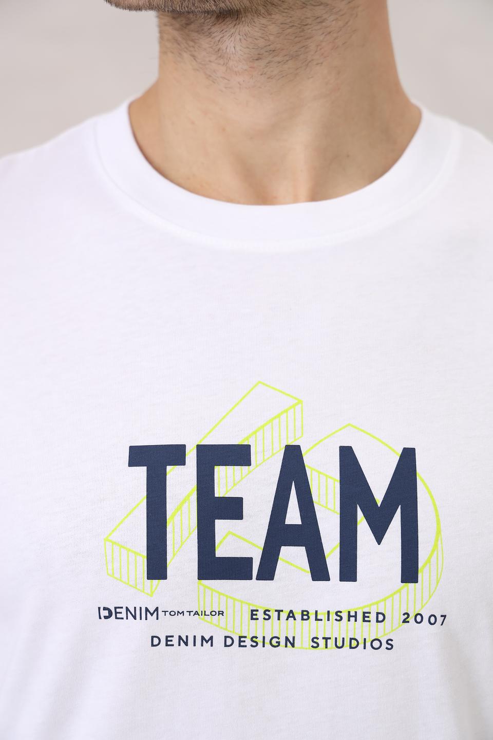 Футболка Tom Tailor denim white