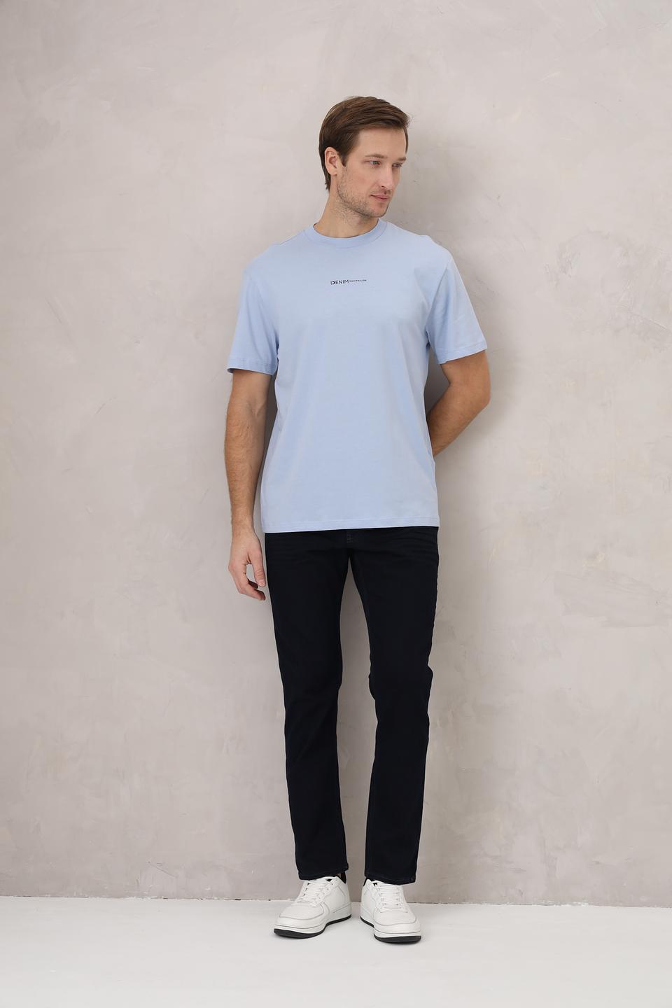Футболка Tom Tailor denim голубая