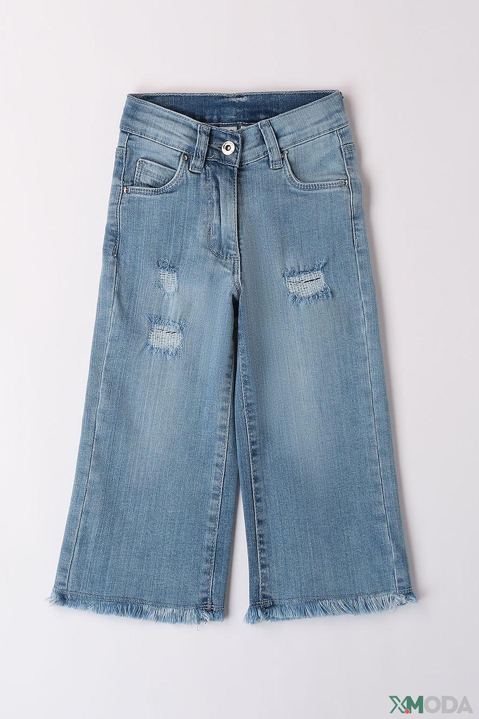 Джинсы Ido дев. с рваным эффектом