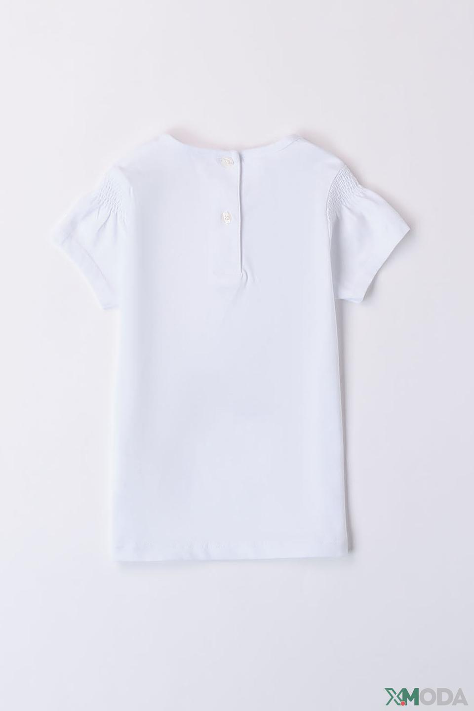 Футболка Ido с мишкой белый