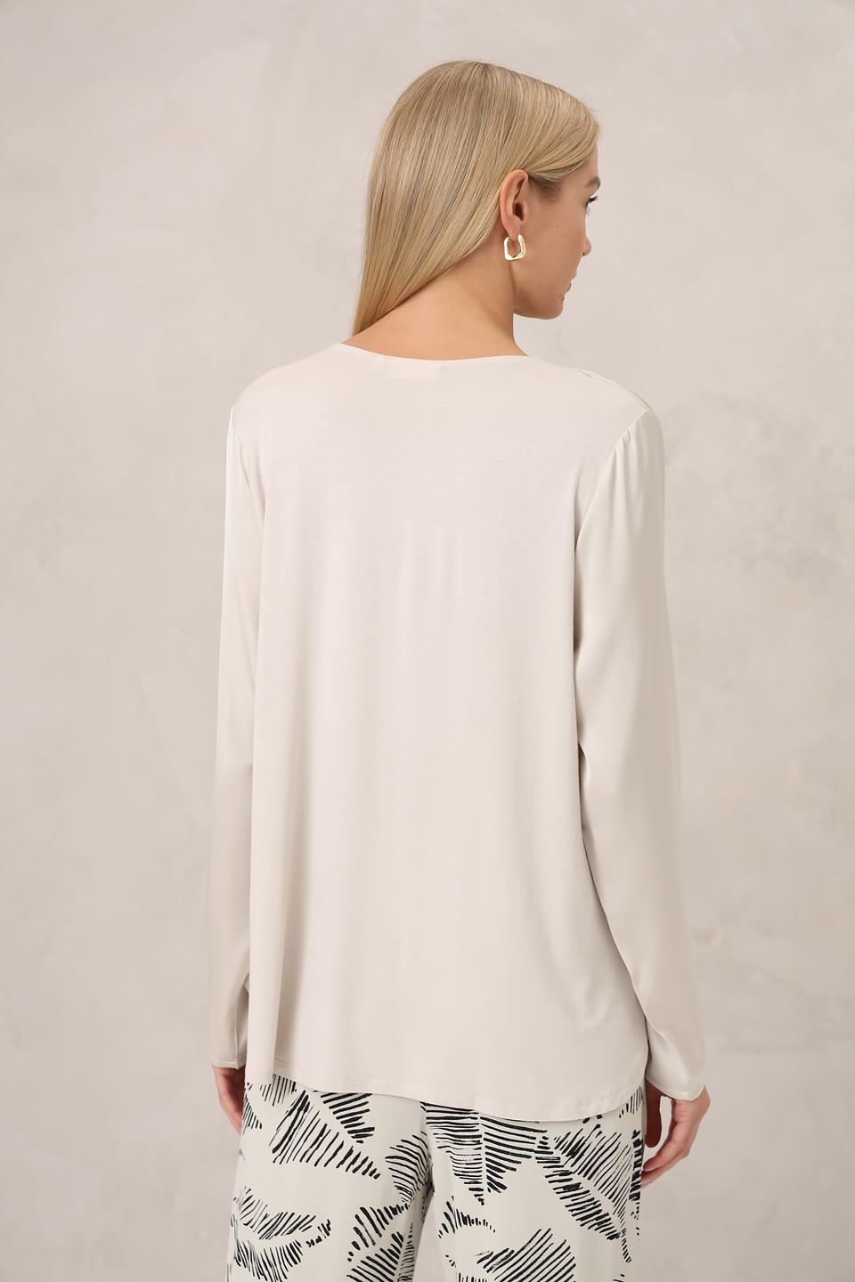 Блуза Broadway женская кремовая