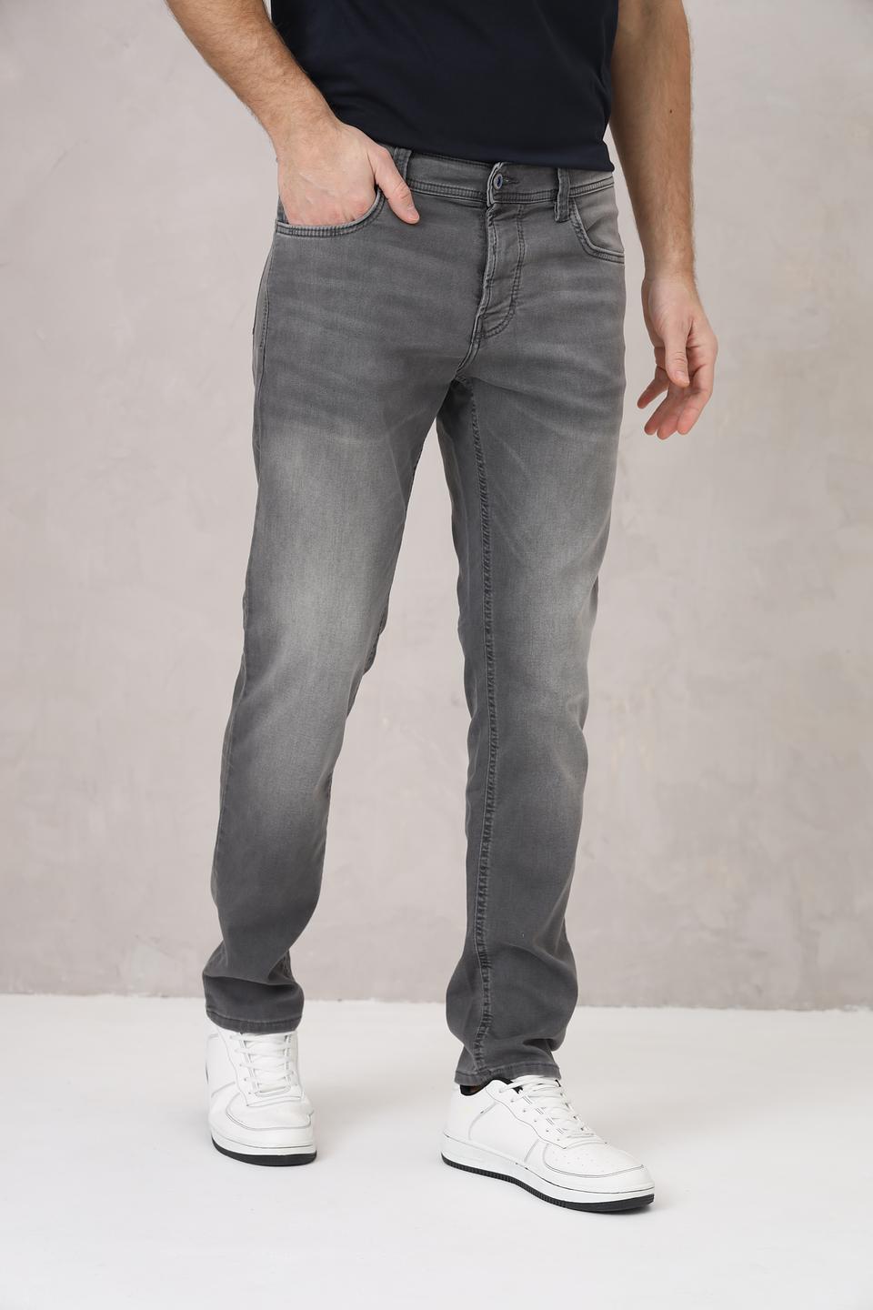 Джинсы Hattric серые slim fit