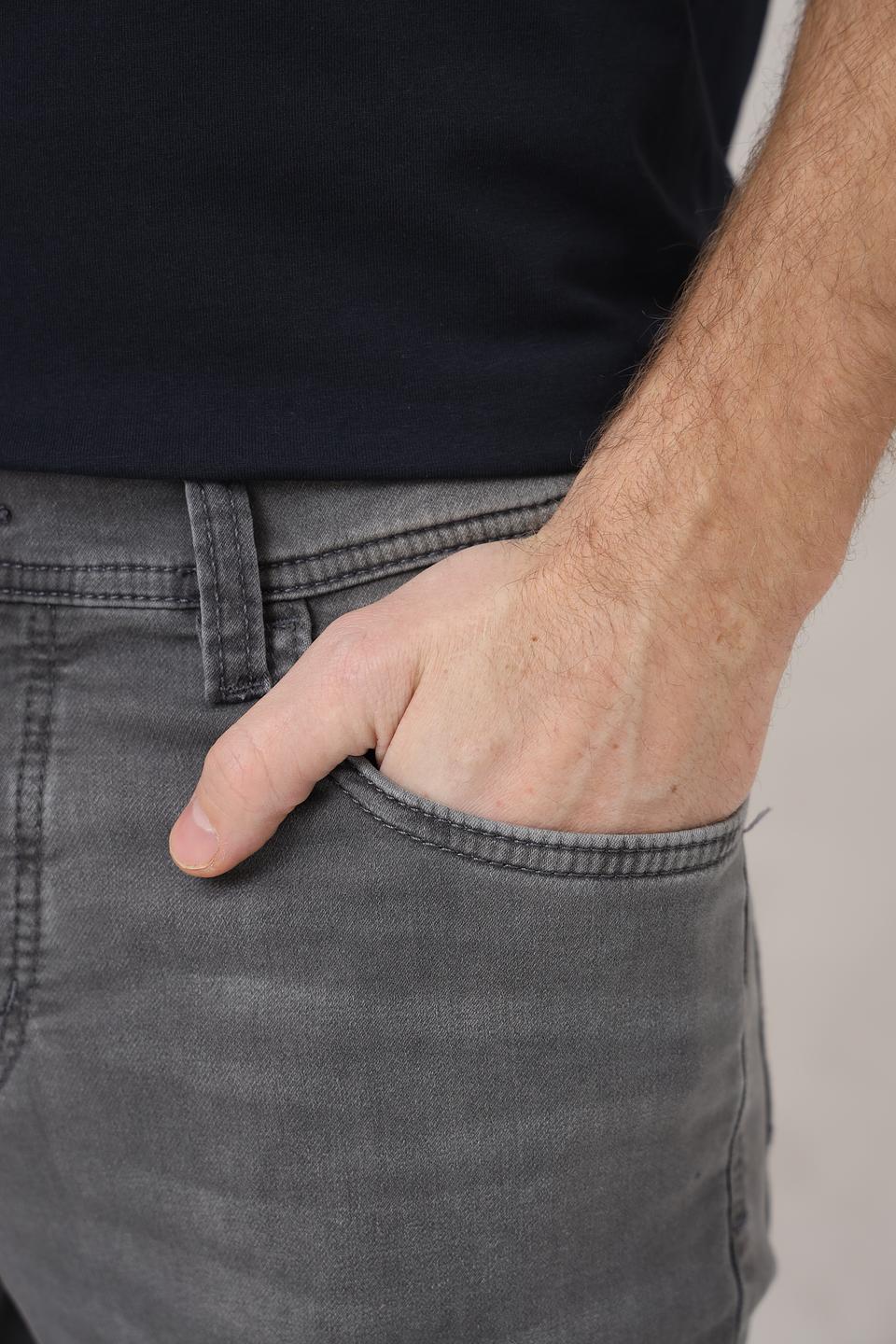 Джинсы Hattric серые slim fit