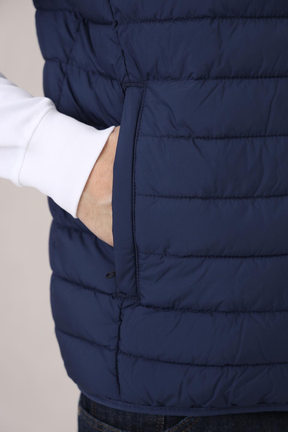 Жилет Calamar стеганый синий